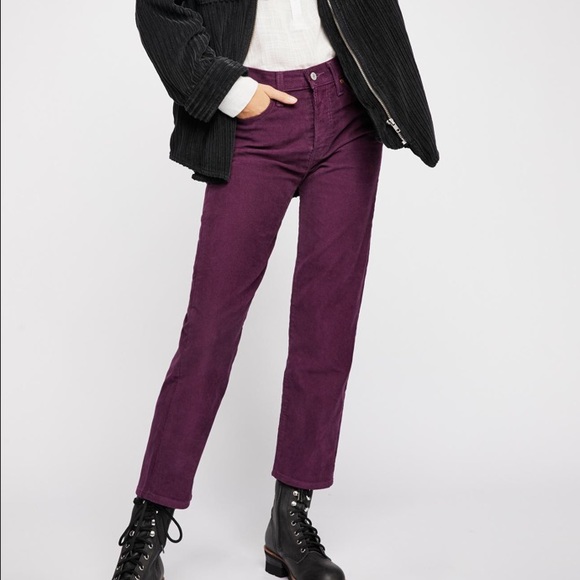 ☮️ High Rise Corduroy Vintage Wedgie Fit Levi’s - Picture 4 of 8